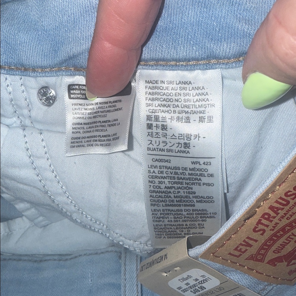 Levi’s 721 High Rise Skinny -Brand New With Tags - Picture 9 of 12